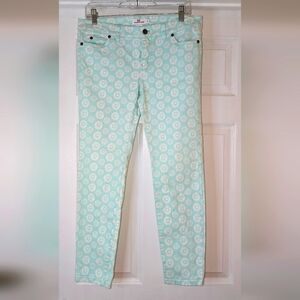 Vineyard Vines Light Green Patterned Jeans